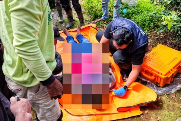 Suasana kebun apel dan persawahan di Kecamatan Pujon, Malang, yang menjadi latar kejadian.