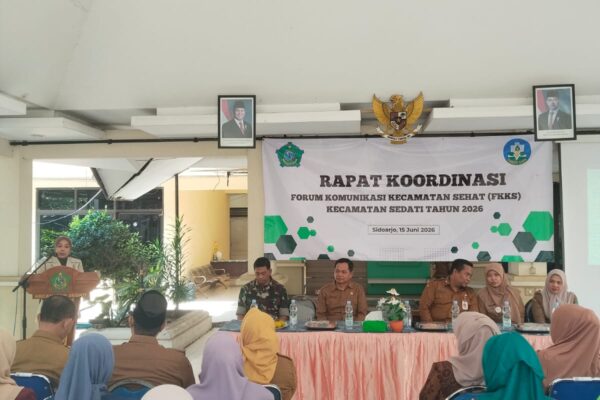 Pj Camat Sedati: Kecamatan Sehat Butuh Gerakan Bukan Program"
