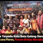 Forbes Koba Kota Batu galang dana untuk korban bencana Flores. Penggalangan di 3 titik, libatkan ormas lintas sektor. Salurkan donasi melalui rekening BRI.
