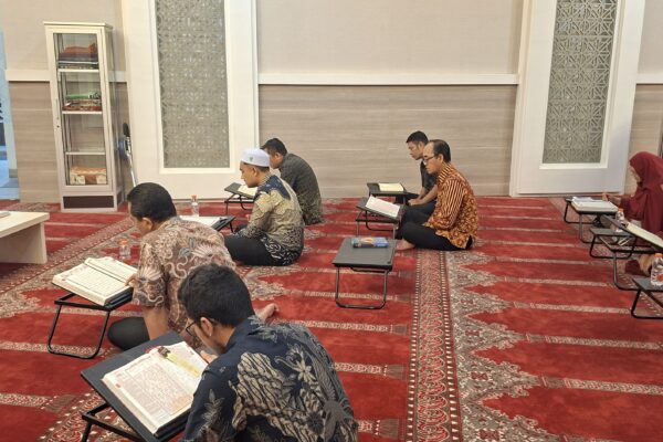 Regional Business Support Head BRI Region 13 Malang Ivan Andrea saat memberikan sambutan dalam pengajian
