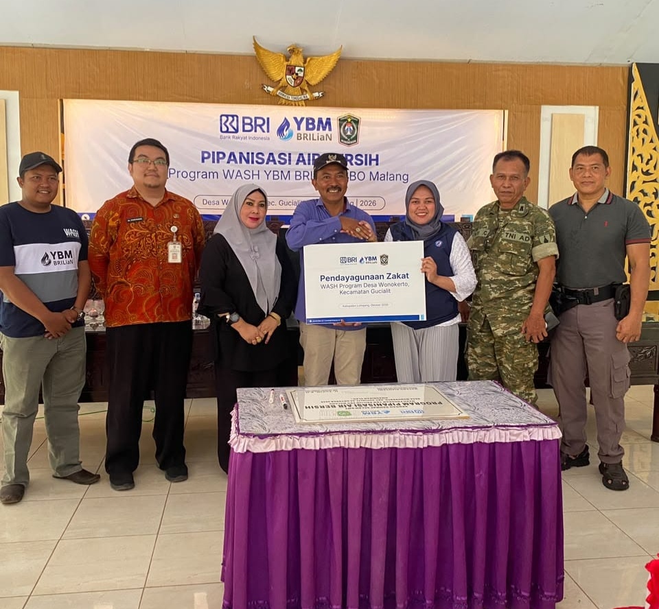 Kepala DPMD Lumajang Bayu Ruswantoro hadir dalam acara peluncuran Program WASH.